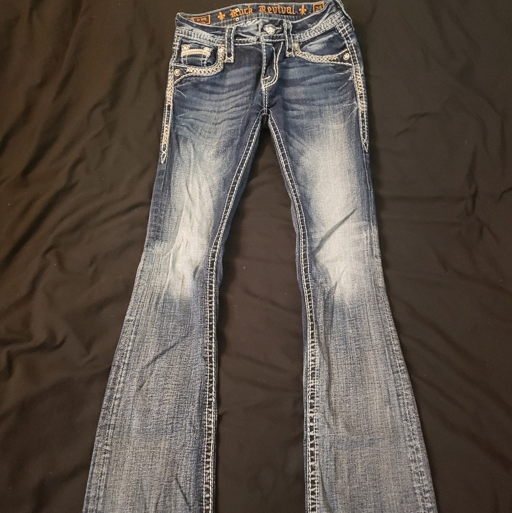 Rock Revival Essie Bootcut Jean's size 25